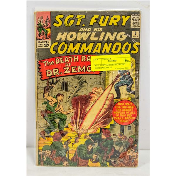 SGT. FURY AND HIS HOWLING COMMANDOS #8