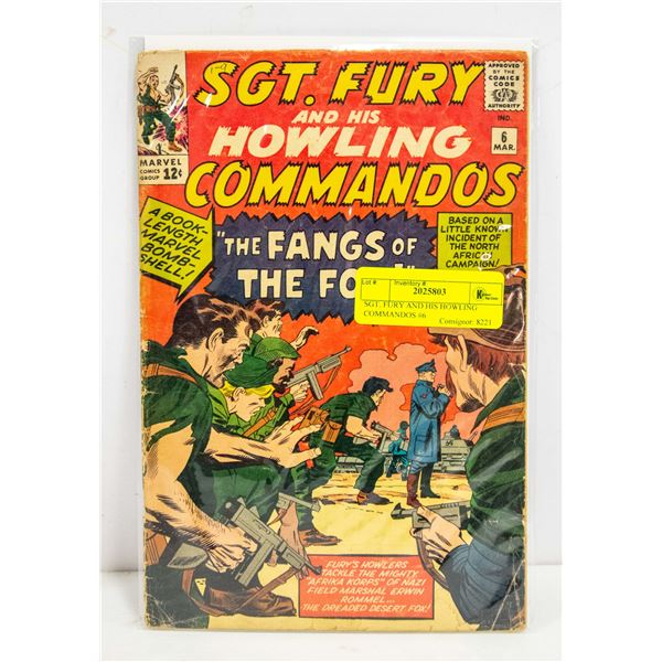 SGT. FURY AND HIS HOWLING COMMANDOS #6