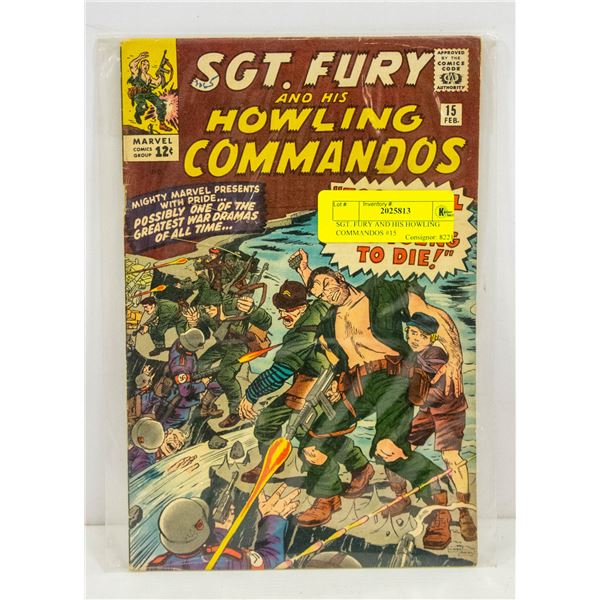 SGT. FURY AND HIS HOWLING COMMANDOS #15