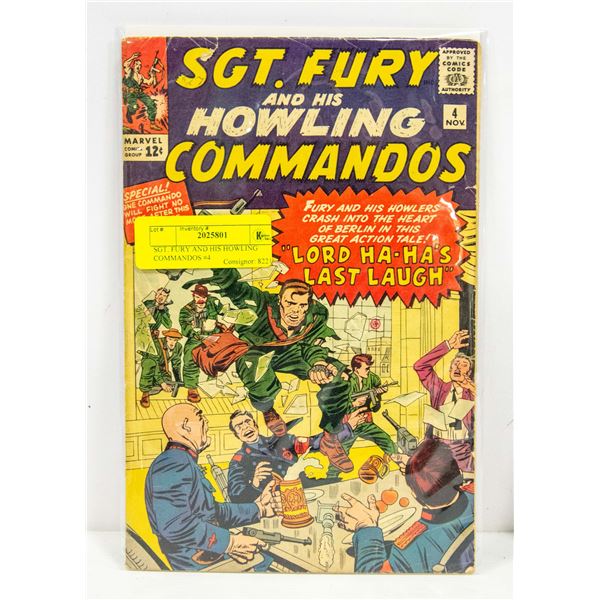 SGT. FURY AND HIS HOWLING COMMANDOS #4