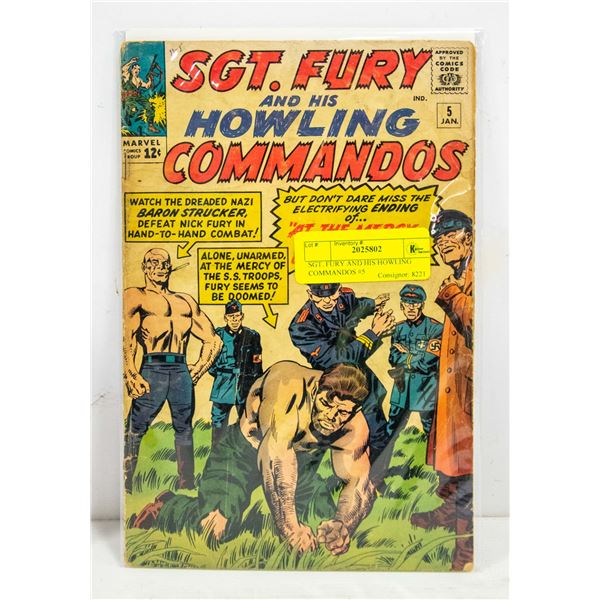 SGT. FURY AND HIS HOWLING COMMANDOS #5