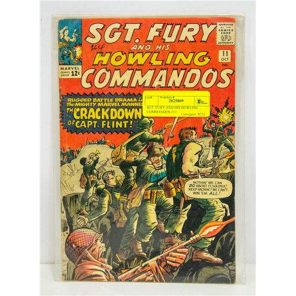 SGT. FURY AND HIS HOWLING COMMANDOS #11