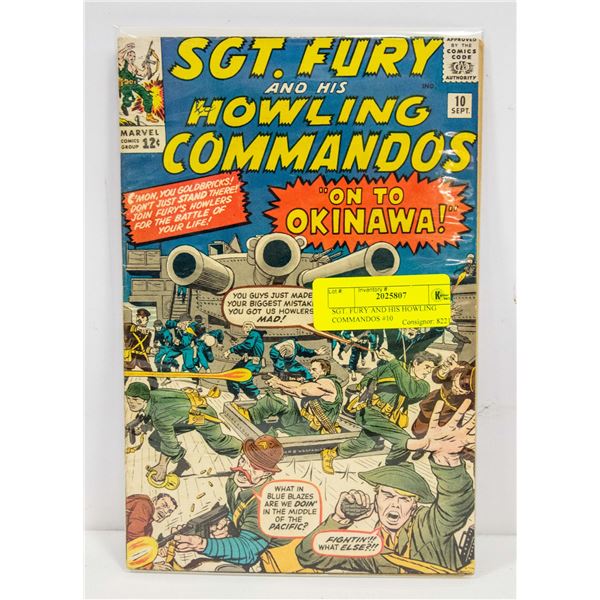 SGT. FURY AND HIS HOWLING COMMANDOS #10