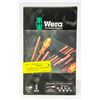 NEW WERA 18 PC SCREWDRIVER SET WITH 2 HANDLES