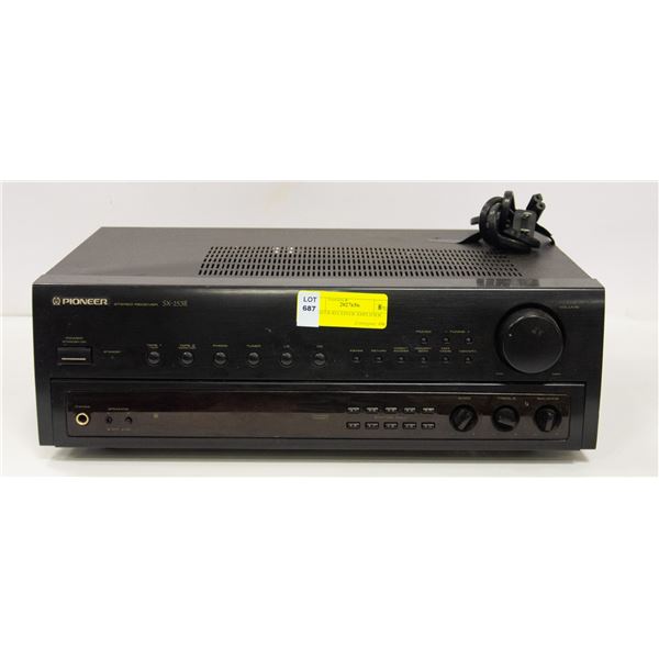 PIONEER RECEIVER AMPLIFIER SX-253R