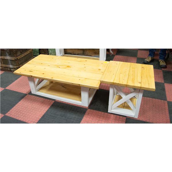 CUSTOM MADE COFFEE TABLE SET