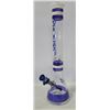 NEW 16" PHOENIX BLUE & WHITE BONG WITH ICE CATCHER