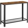 Image 1 : NEW REPACKED VASAGLE CONSOLE TABLE