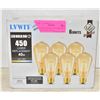 Image 1 : 6 NEW REPACKED 450 LUMEN BULBS IN THE STYLE OF AN