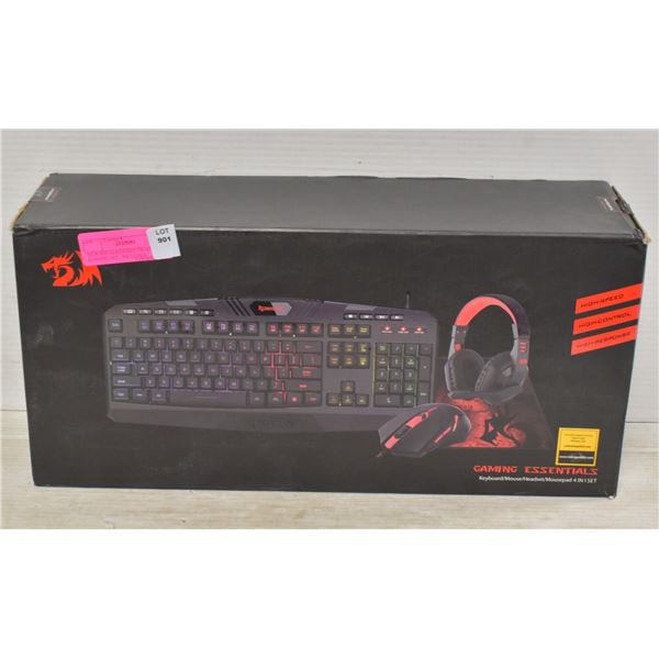 NEW REPACKED RED DRAGON GAMING SET - INCLUDES