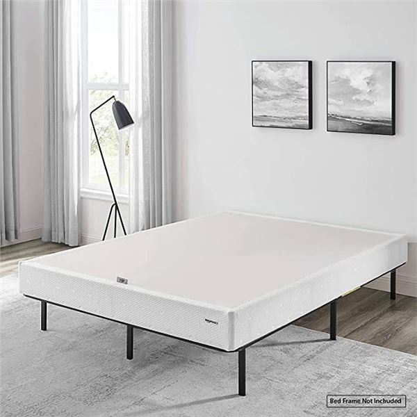 NEW REPACKED AMAZON BASIC FULL MATTRESS FOUNDATION