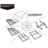 Image 2 : NEW REPACKED AMAZON BASIC FULL MATTRESS FOUNDATION