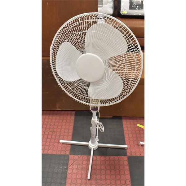 ASSEMBLED MAINSTAYS WHITE ,16" STAND-UP FAN