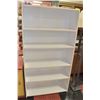 Image 1 : WHITE BOOKSHELF 60" HIGH, 32 WIDE, 12" DEEP