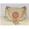 Image 1 : HANDMADE LEATHER INDIGENOUS PURSE