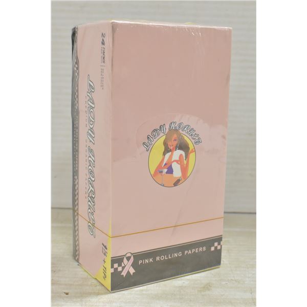 CASE OF LADY HORNET 1 1/4 ROLLING PAPER W. FILTER