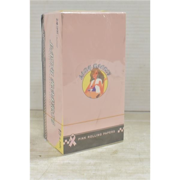 CASE OF LADY HORNET 1 1/4 ROLLING PAPER W. FILTER