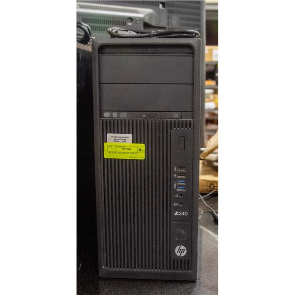 HP Z240 I3-6TH/8/120 TOWER