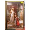 FRAMED PRINT "THE ACCOLADE" BY EDMUND LEIGHTON