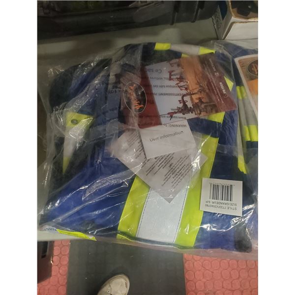 PIONEER SIZE SMALL ROYAL BLUE HI-VIS VEST