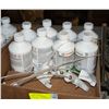 Image 1 : FLAT OF 8 AEROCHEM 70% ALCOHOL LIQUID SURFACE