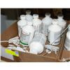 Image 1 : FLAT OF 8 AEROCHEM 70% ALCOHOL LIQUID SURFACE