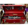 Image 1 : TWO DRAWER TOOL BOX WITH TOOLS