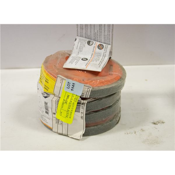 PACK OF WALTER 07-U 501 BLENDEX-U CUPS 5"X5/8"-11