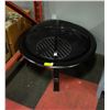 Image 1 : ROUND LIDDED BLACK FIRE PIT H-20.5" DIAMETER-32"