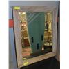 Image 1 : GREY WASHED WOOD BORDERED MIRROR 30" X 83"