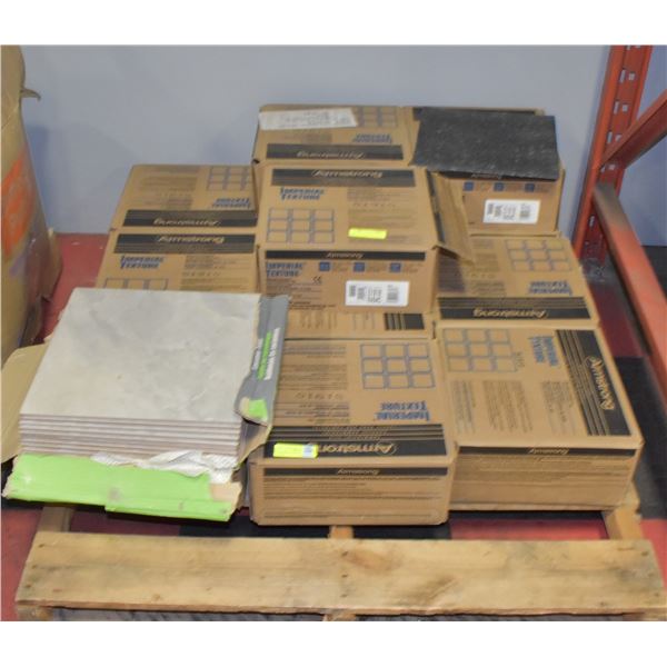 PALLET OF CERAMIC TILES 12" X 12" X 1/8"