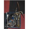Image 1 : LOT OF MISC CAR PARTS, GREASE GUNS ETC.