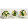 Image 1 : AYNSLEY AND COAL PORT BONE CHINA FLOWERS