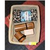 CHEETAH BLANKET, CHEETAH CANDLE SET, PERFUME &