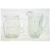 Image 1 : VINTAGE PITCHER + LEAD CRYSTAL PITCHER