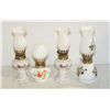 Image 1 : 4PC VINTAGE COURTING OIL LAMP