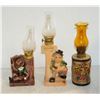 Image 1 : 2 VINTAGE OIL LAMPS & HURRICANE