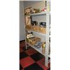 Image 1 : ASSEMBLED METAL SHELVING 6FT X 55" X 19" GREY