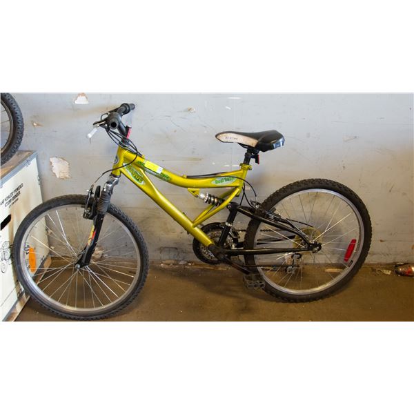 SUPER CYCLE ROGUE 24" DUAL SUSPENSION 21 SPEED BI