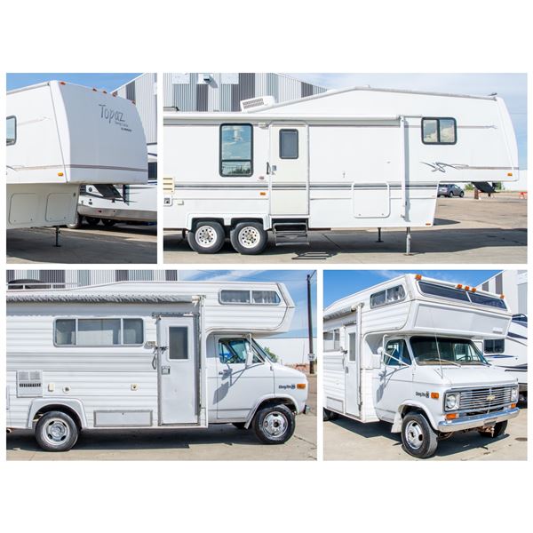 FEATURED 5TH WHEEL CAMPER AND MOTERHOME