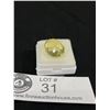 Image 2 : Lemon Topaz 13.705 ct. 19.26 x 14.45 x 8.18 mm. Oval Cut- Eye Clean- Brazil Untreated