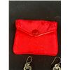 Image 2 : Nice Pair of silver Earrings with red pouch
