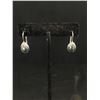 Image 3 : Nice Pair of silver Earrings with red pouch
