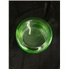 Image 3 : 1930's Depression Glass Jar (Uranium) 6" Tall 5" Wide