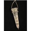 Image 2 : Vintage '1928' Silver Sewing Needle Holder & Limoges Thimble