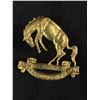 Image 2 : Rare Canadian Light Horse Cap Badge and WW1 RFC Officers Buckles