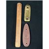 Image 2 : WW1 Lee Enfield Brass Butt Plate and P14 Upperwood