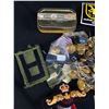 Image 2 : Large Lot of Military Pins Badges, Buttons Etc