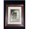 Image 2 : Brand New In Bag Wolves Throw Plus Wolf Print and Wall Clock