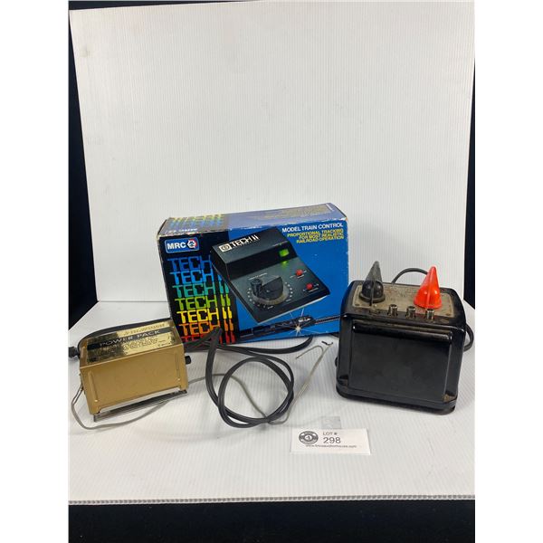 Lot of Vintage Model Train Controllers 1 Still in Original Box